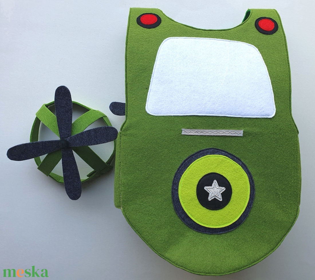 Helikopter farsangi jelmez szett �AZONNAL VIHETŐ!!! - ruha & divat - jelmez & álarc - jelmez - Meska.hu