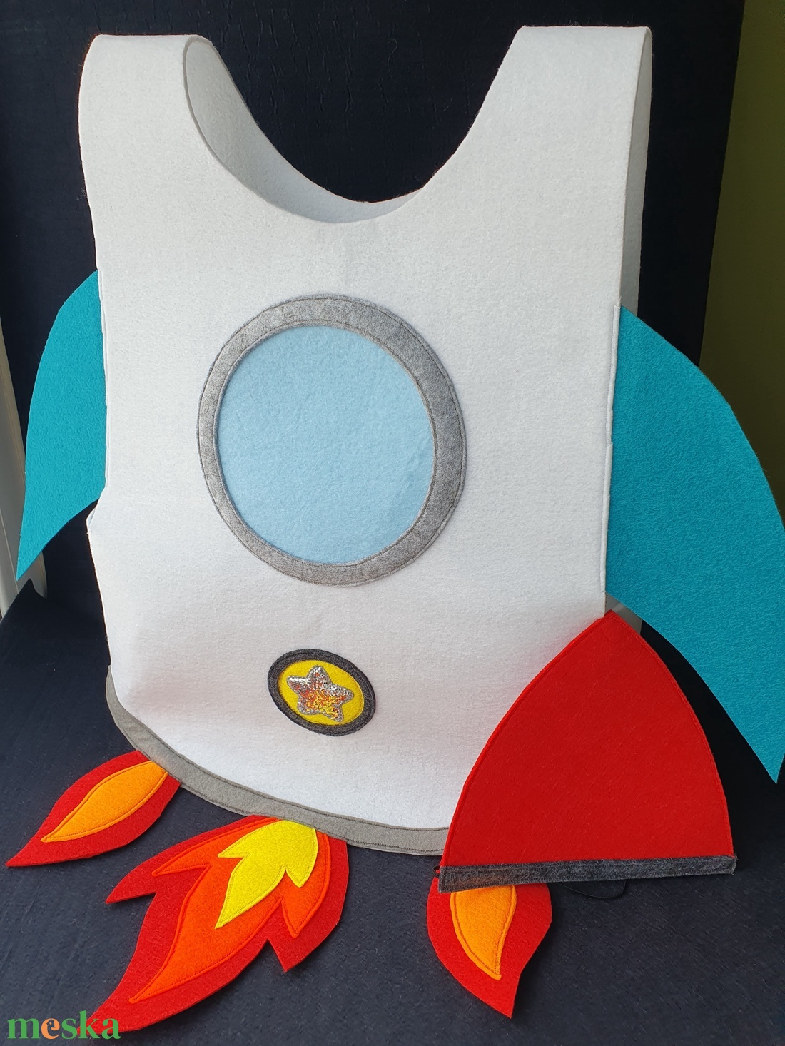 Űrhajó farsangi jelmez szett �AZONNAL VIHETŐ!!! - ruha & divat - jelmez & álarc - jelmez - Meska.hu