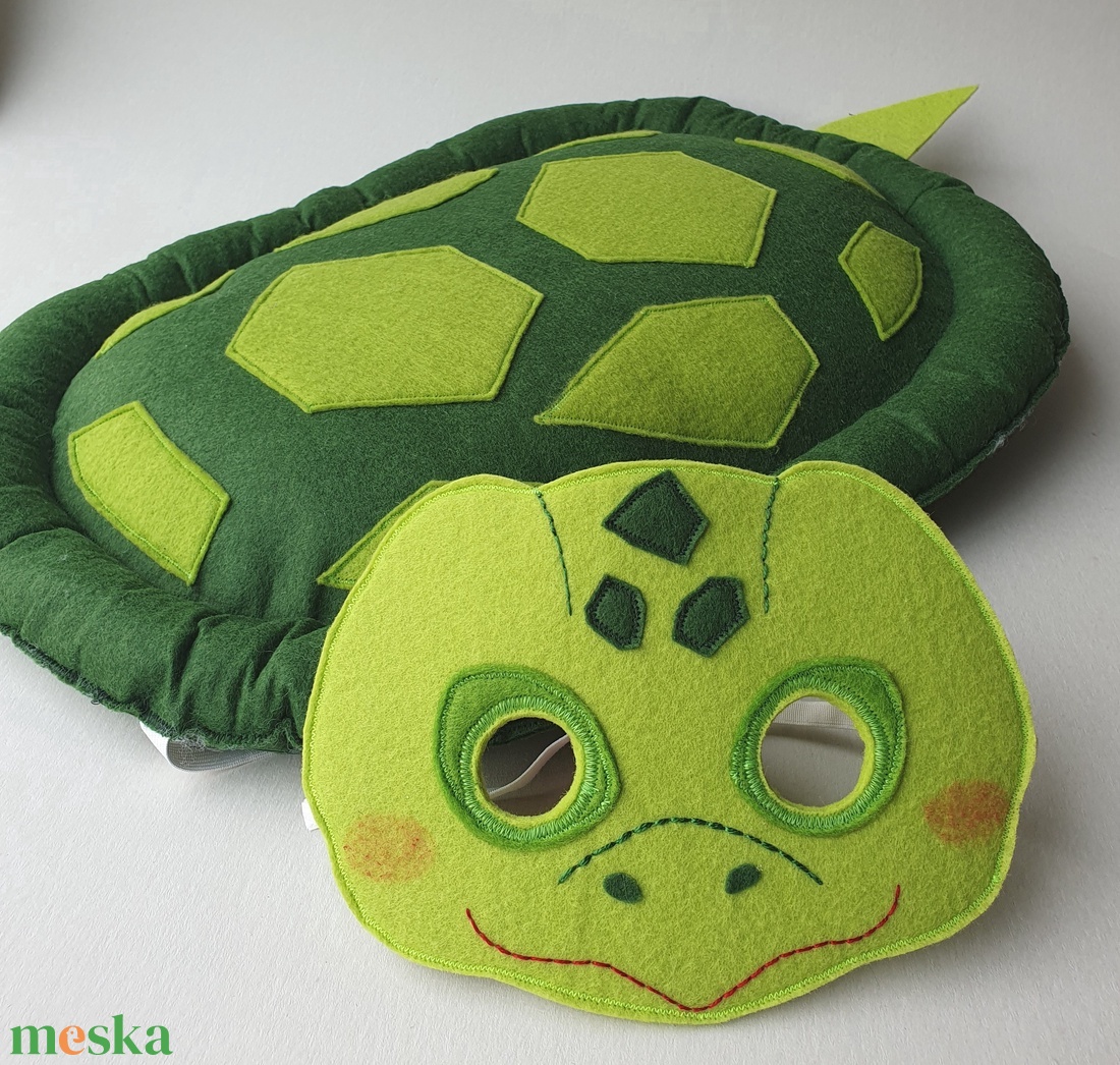 Teknős jelmez szett-AZONNAL VIHETŐ!! - ruha & divat - jelmez & álarc - jelmez - Meska.hu