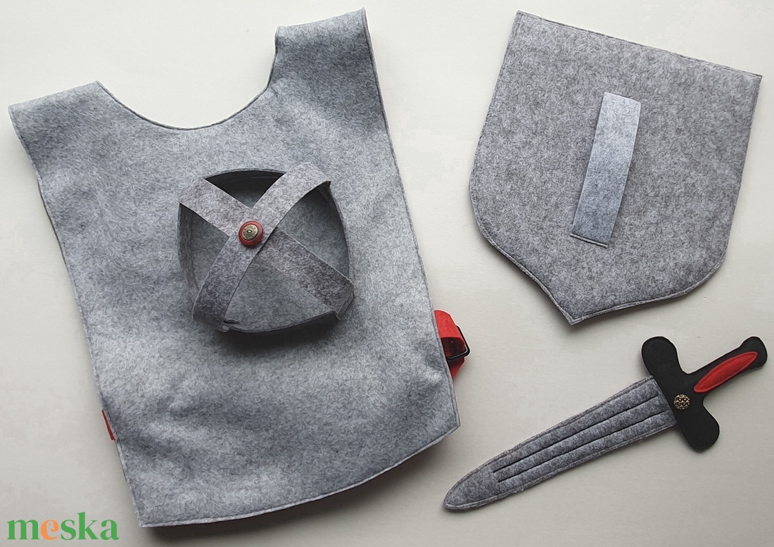 Kis lovag farsangi jelmez szett (sárkány)�AZONNAL VIHETŐ!!! - ruha & divat - jelmez & álarc - jelmez - Meska.hu