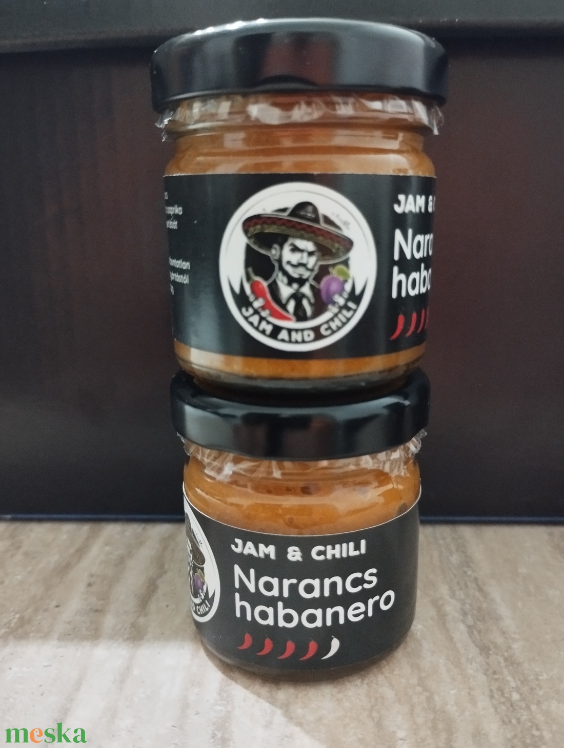 Narancs habanero krém 40 ml - élelmiszer - fűszer - Meska.hu