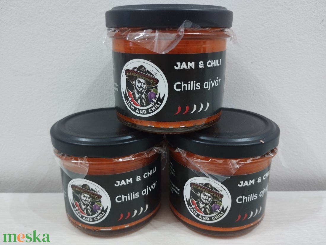 Chilis Ajvár 130 ml - élelmiszer - fűszer - Meska.hu
