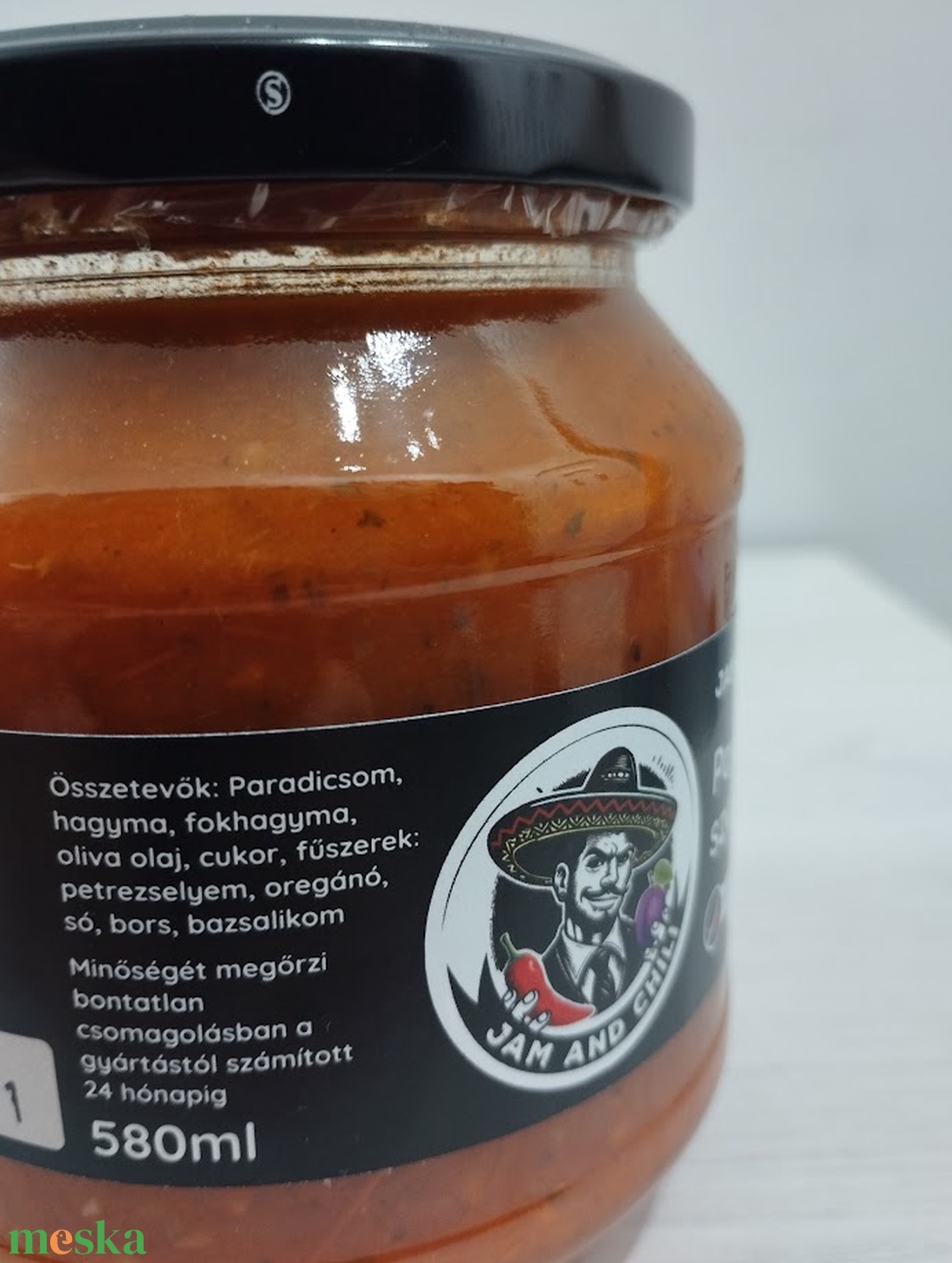 Sült paradicsom szósz 580 ml - élelmiszer - szósz & mártogatós - Meska.hu