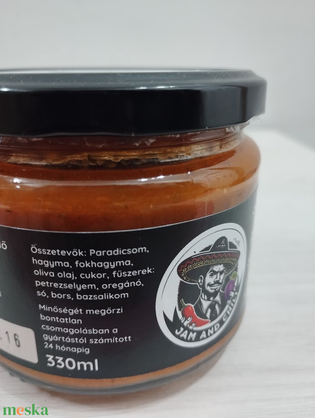 Sült paradicsom szósz 330 ml - élelmiszer - szósz & mártogatós - Meska.hu