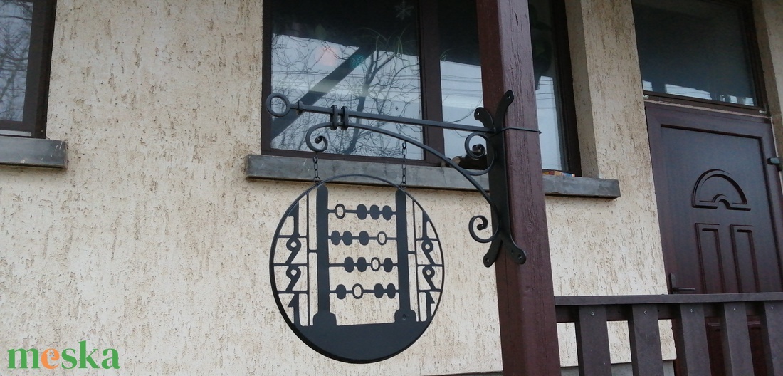  CÉGÉR, KOVÁCSOLTVAS TARTÓVAL!!! - otthon & lakás - dekoráció - fali és függő dekoráció - falra akasztható dekor - Meska.hu