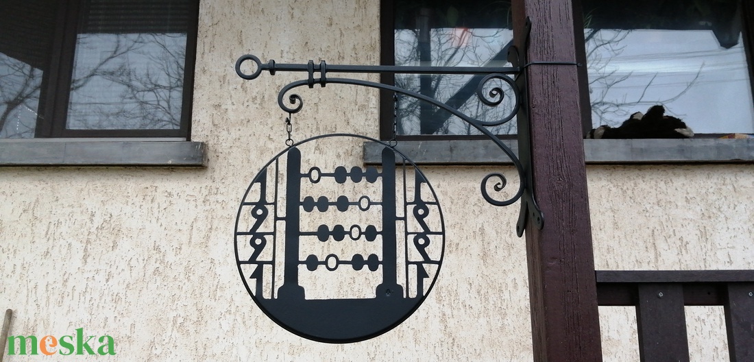  CÉGÉR, KOVÁCSOLTVAS TARTÓVAL!!! - otthon & lakás - dekoráció - fali és függő dekoráció - falra akasztható dekor - Meska.hu