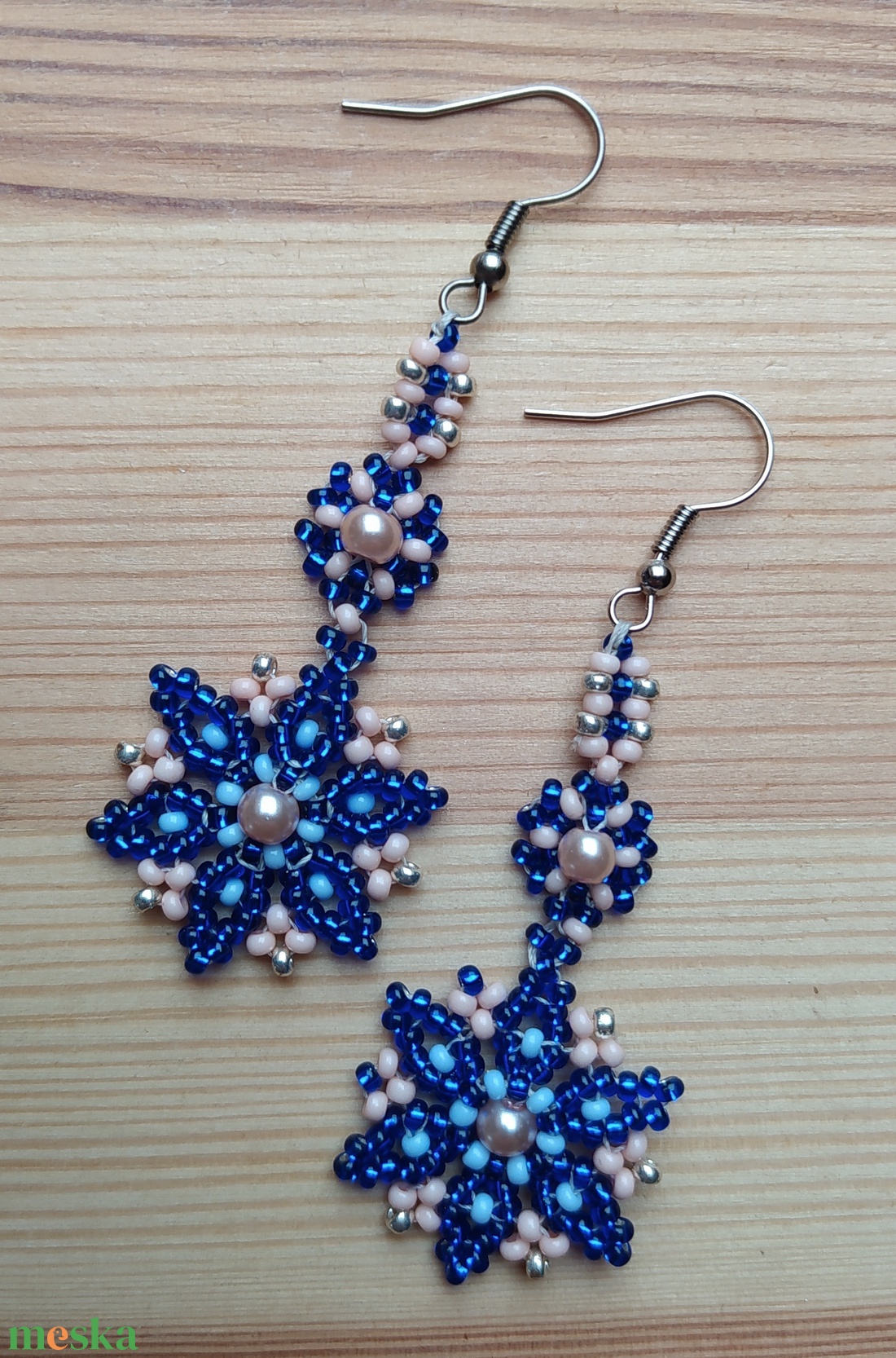 Fülbevaló  - ékszer - fülbevaló - lógó fülbevaló - Meska.hu