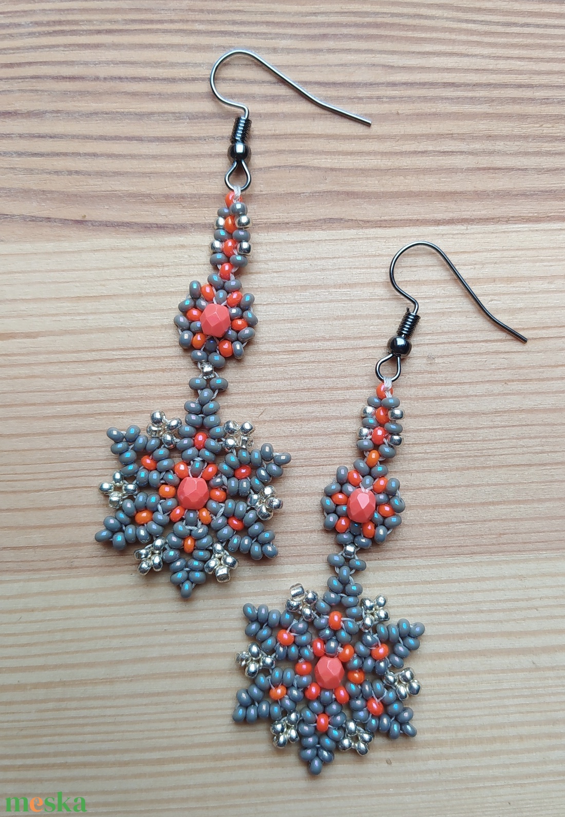 Fülbevaló  - ékszer - fülbevaló - lógó fülbevaló - Meska.hu