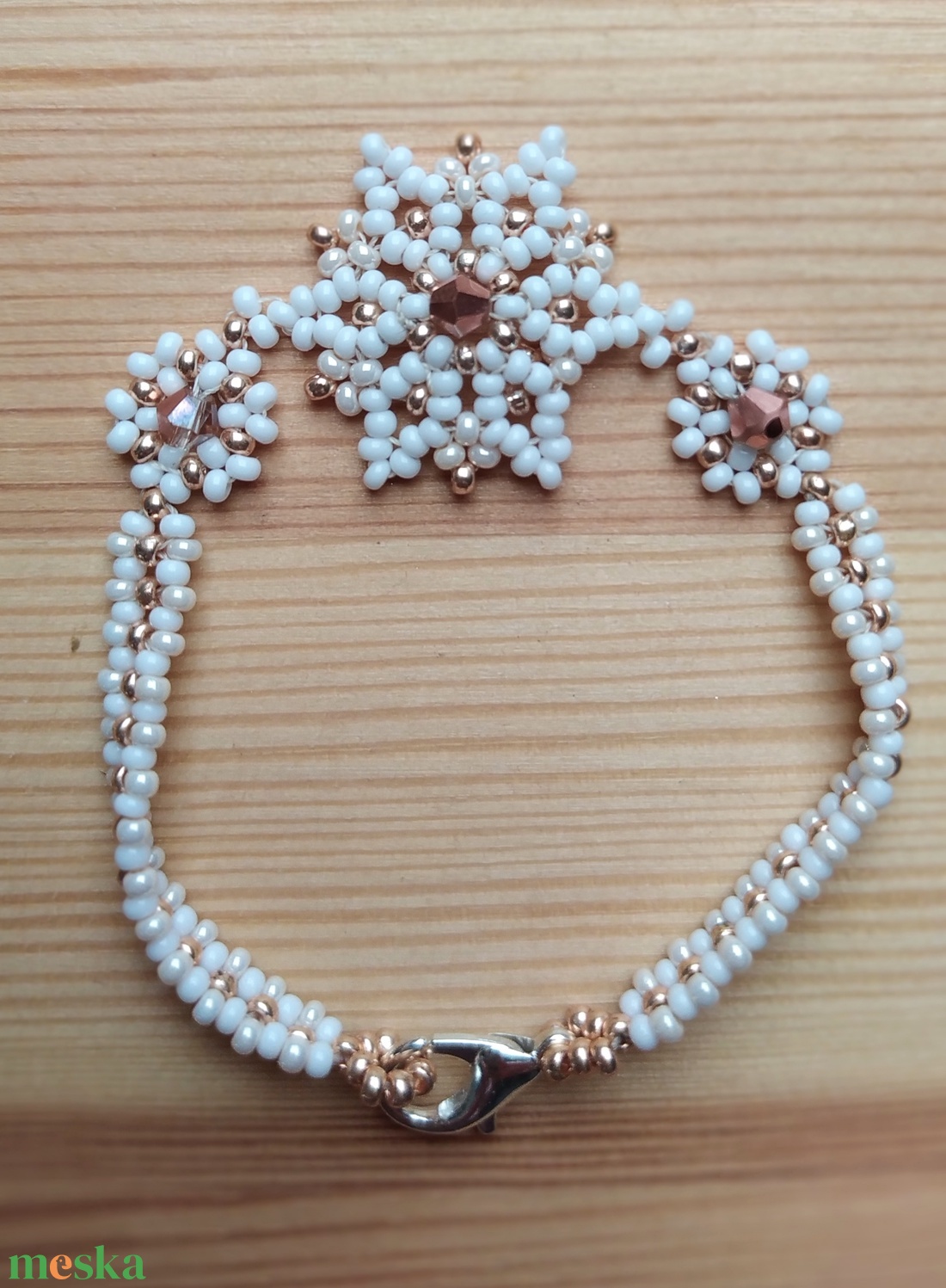 Karkötő és fülbevaló szett  - ékszer - ékszerszett - Meska.hu