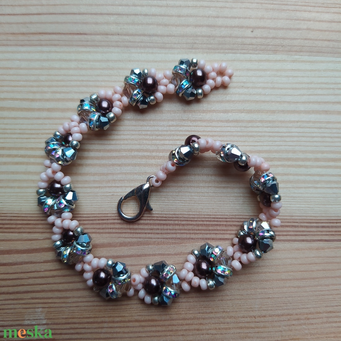 Karkötő  - ékszer - karkötő - gyöngyös karkötő - Meska.hu