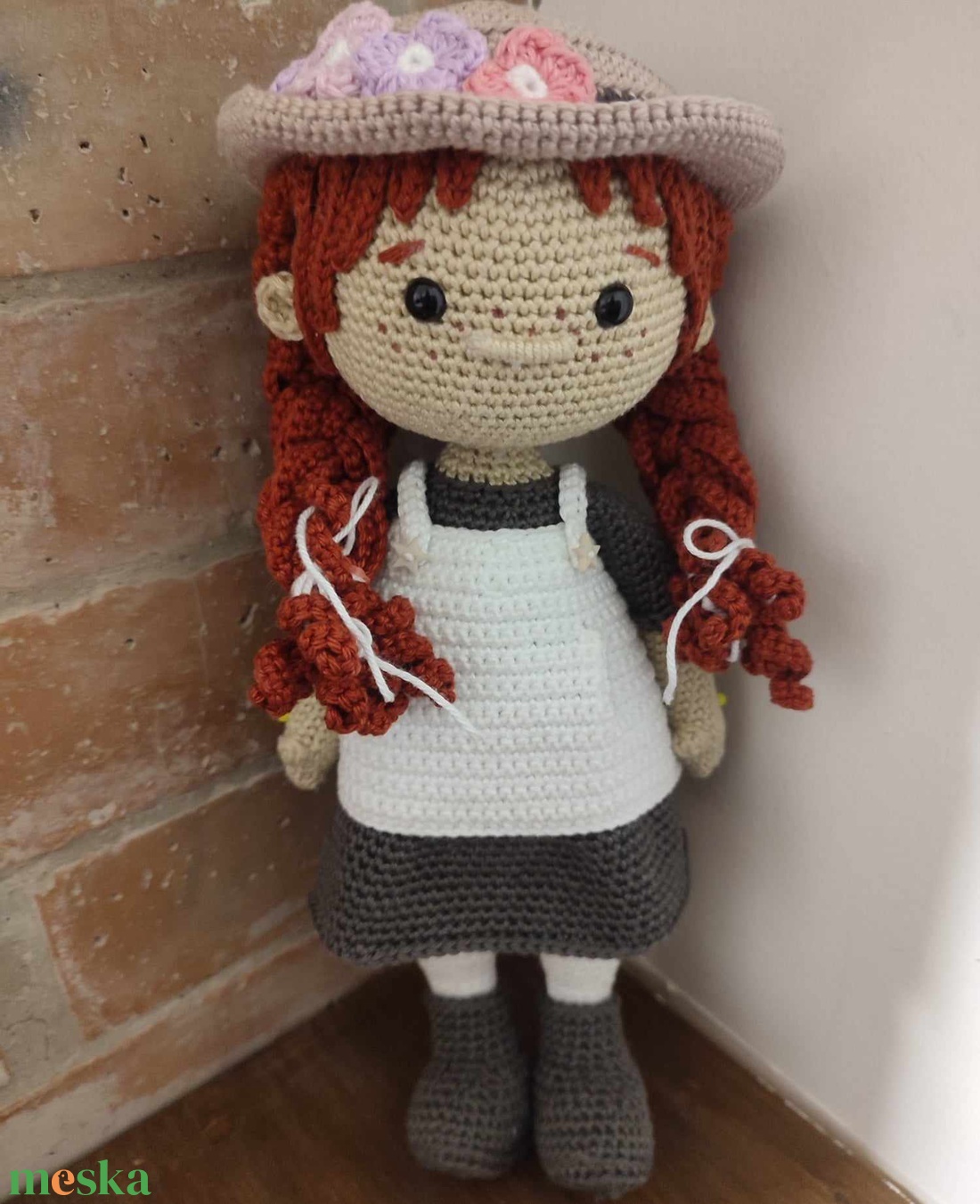 Horgolt Anna baba - játék & sport - baba & babaház - öltöztethető baba - Meska.hu