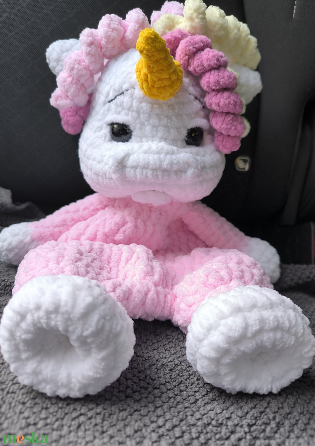 Unikornis alvó pajti - baba - mama - baba játékok - szundikendő, alvóka - Meska.hu