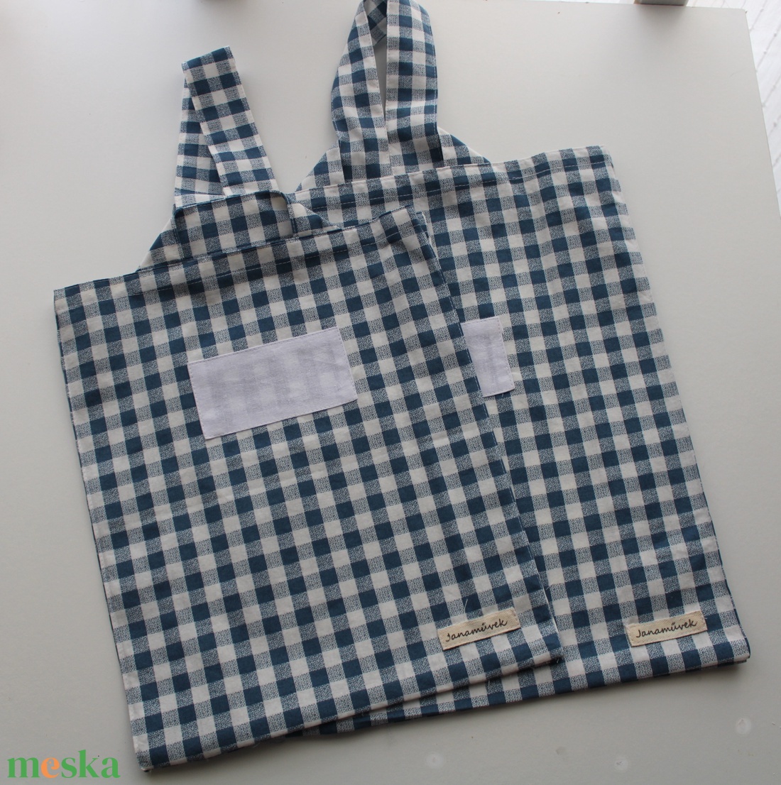 Kiflis szatyor 2 db-os szett - táska & tok - bevásárlás & shopper táska - shopper, textiltáska, szatyor - Meska.hu Kiflis szatyor 2 db-os szett - táska & tok - bevásárlás & shopper táska - shopper, textiltáska, szatyor - Meska.hu