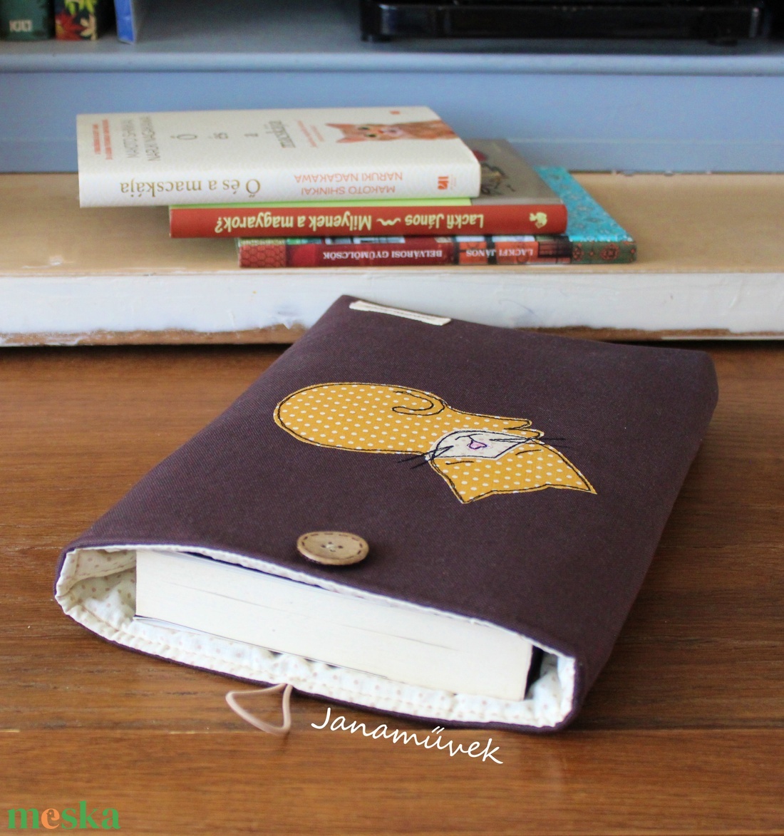 Cicás Könyvtok / iPadtok - táska & tok - laptoptáska, laptop hátizsák - Meska.hu