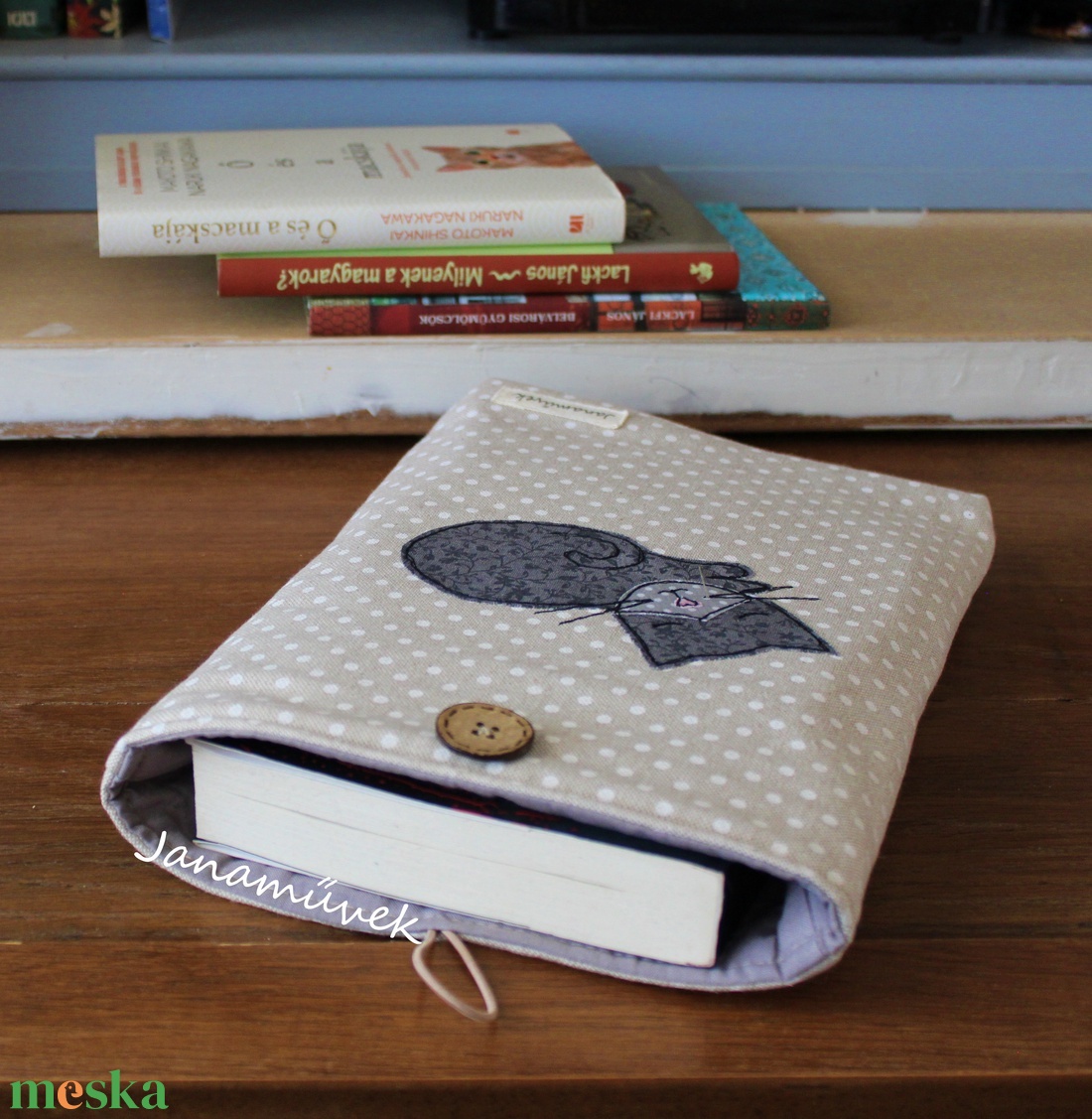 Cicás Könyvtok / iPadtok - táska & tok - laptoptáska, laptop hátizsák - Meska.hu