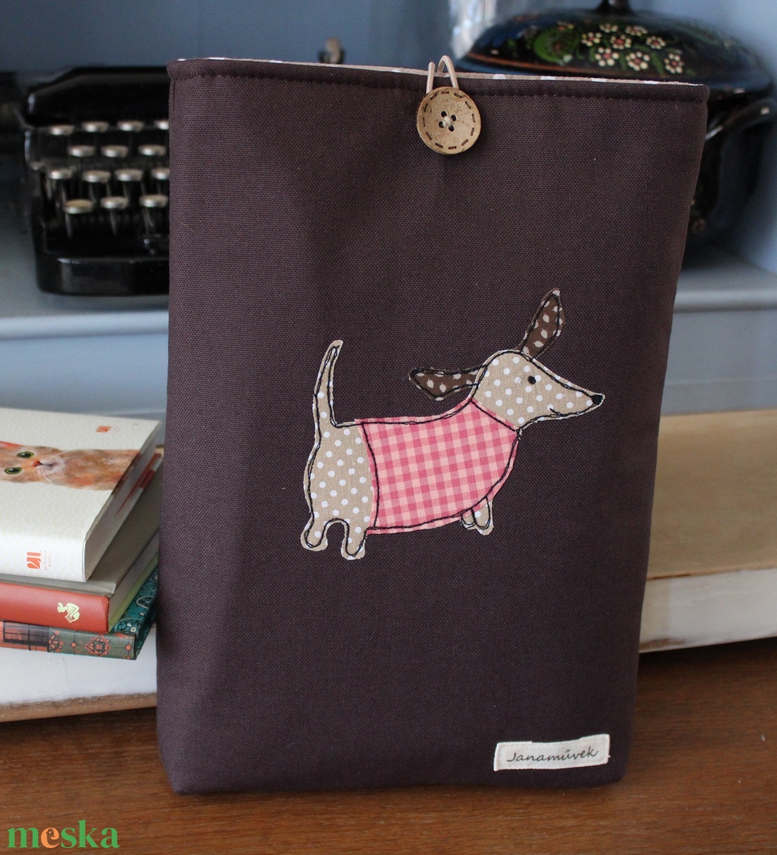  Tacskós Könyvtok / iPadtok - táska & tok - laptoptáska, laptop hátizsák - Meska.hu