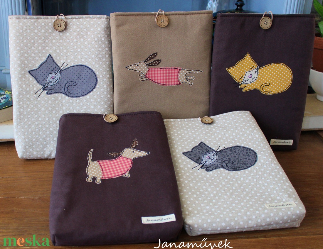  Tacskós Könyvtok / iPadtok - táska & tok - laptoptáska, laptop hátizsák - Meska.hu