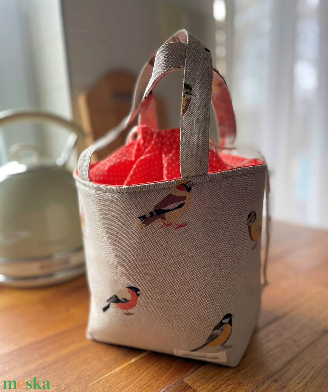 Uzsonnás táska - táska & tok - uzsonna- & ebéd tartó - ebéd tasak, doboz - Meska.hu