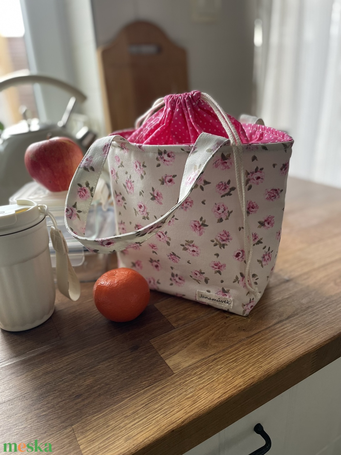 Uzsonnás táska - táska & tok - uzsonna- & ebéd tartó - szendvics csomagoló - Meska.hu