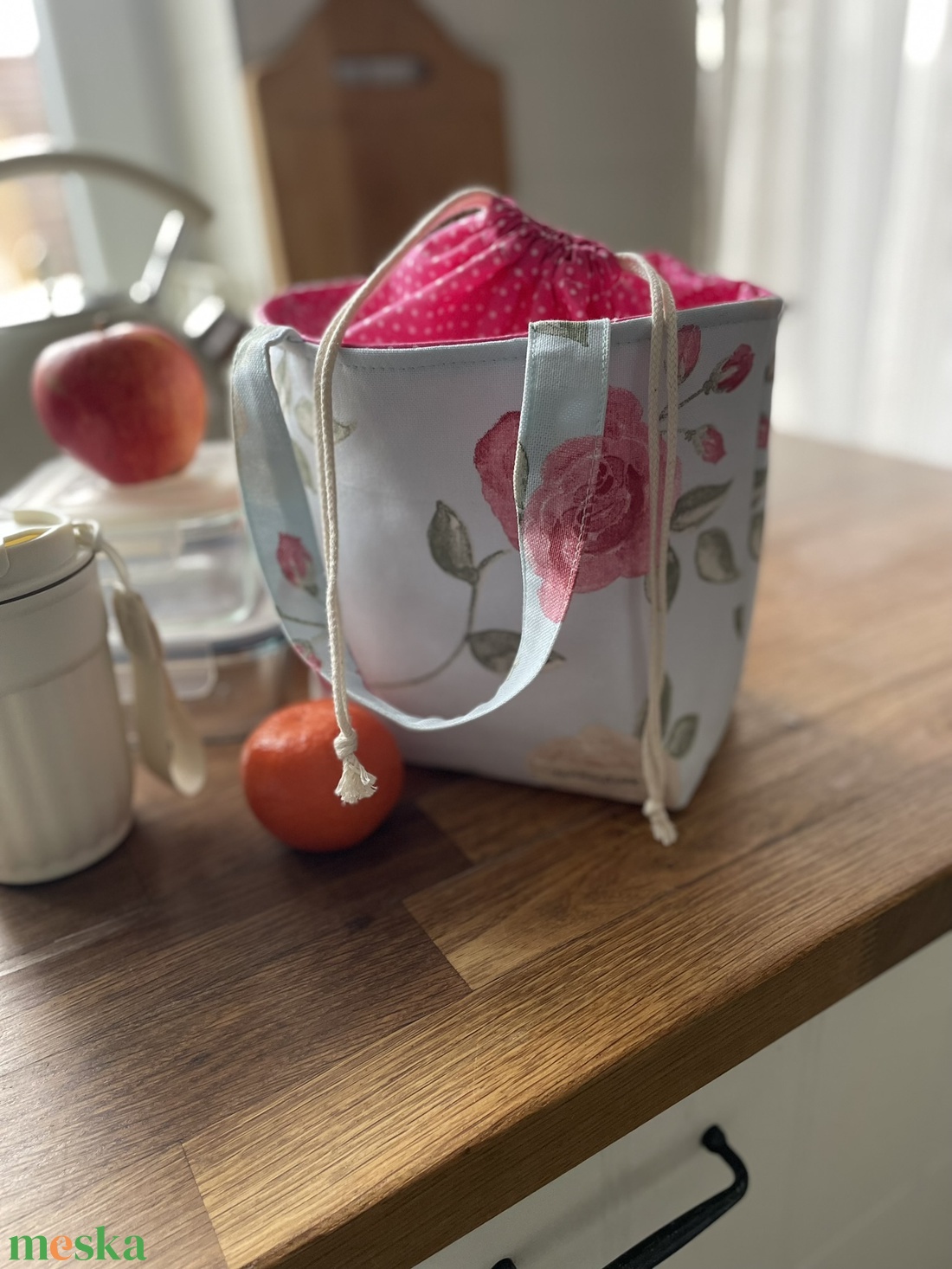 Uzsonnás táska - táska & tok - uzsonna- & ebéd tartó - ebéd tasak, doboz - Meska.hu