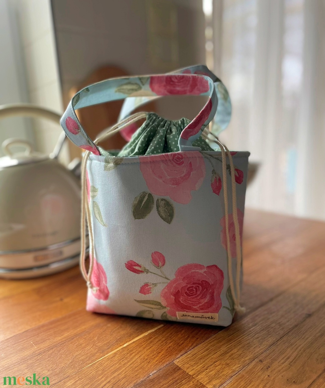 Uzsonnás táska - táska & tok - uzsonna- & ebéd tartó - ebéd tasak, doboz - Meska.hu