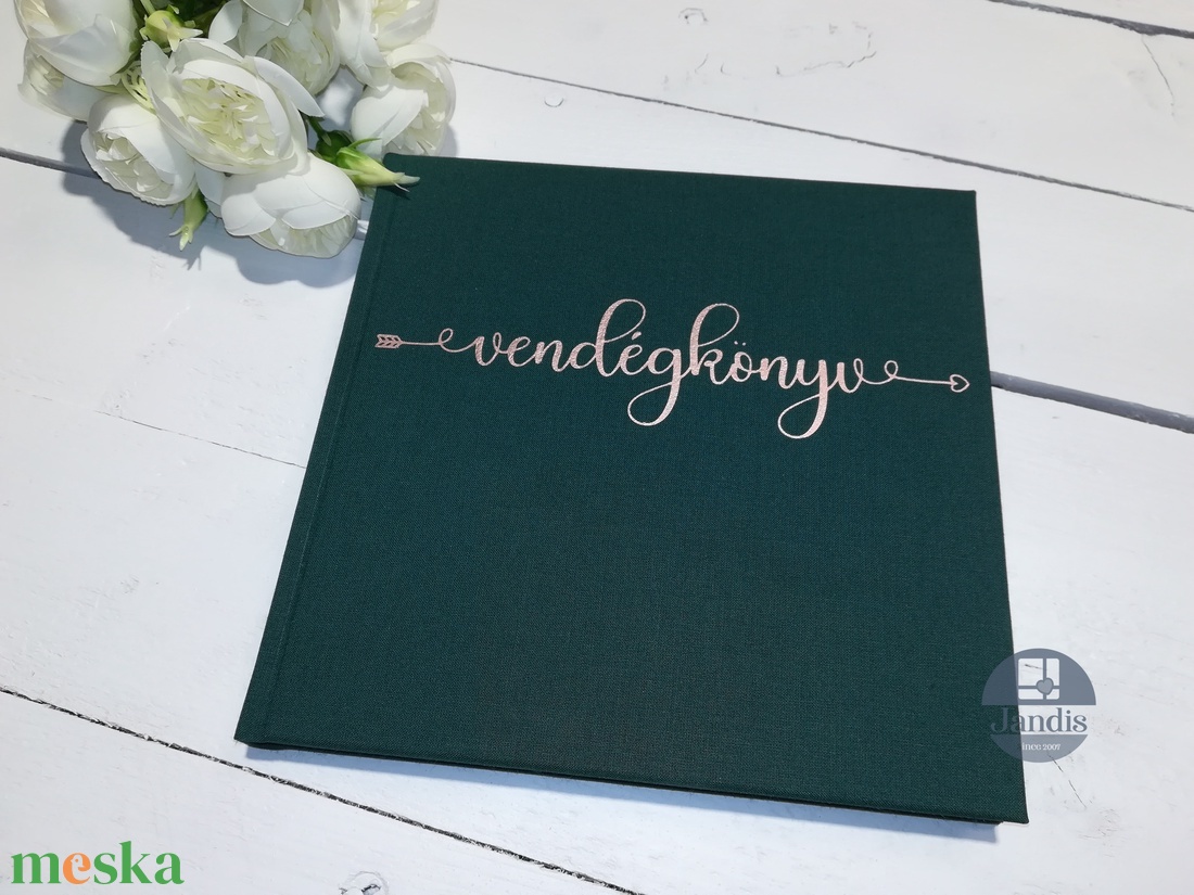 Esküvői vendégkönyv - esküvő - emlék & ajándék - vendégkönyv - Meska.hu