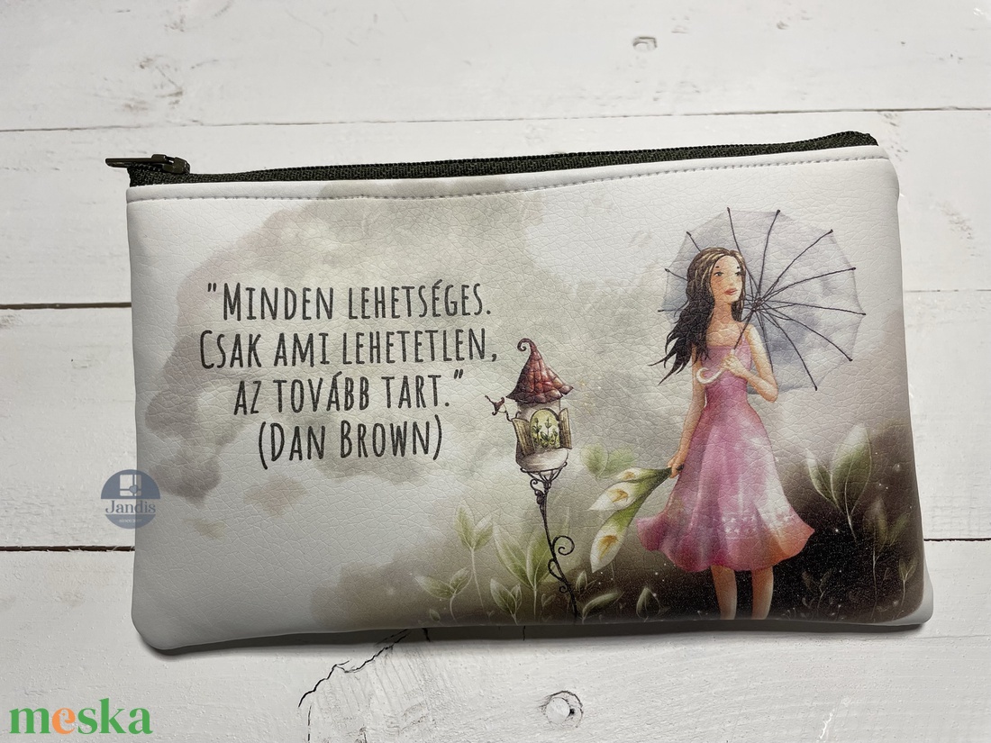 Textilbőr neszesszer/piperetartó - táska & tok - neszesszer - Meska.hu