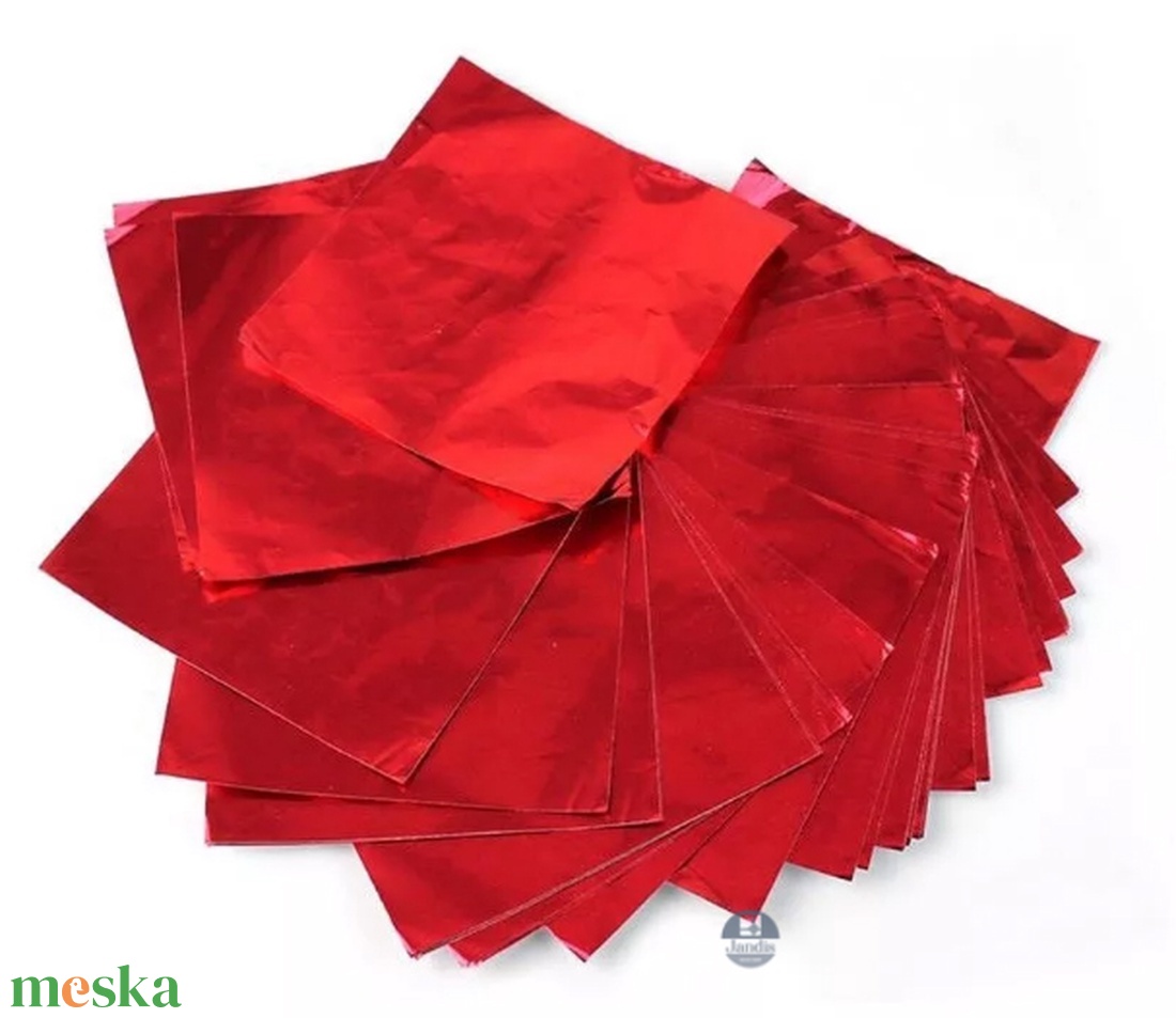 Bonbon csomagolópapír - piros - méteráru - anyagcsomag - Meska.hu Bonbon csomagolópapír - piros - méteráru - anyagcsomag - Meska.hu