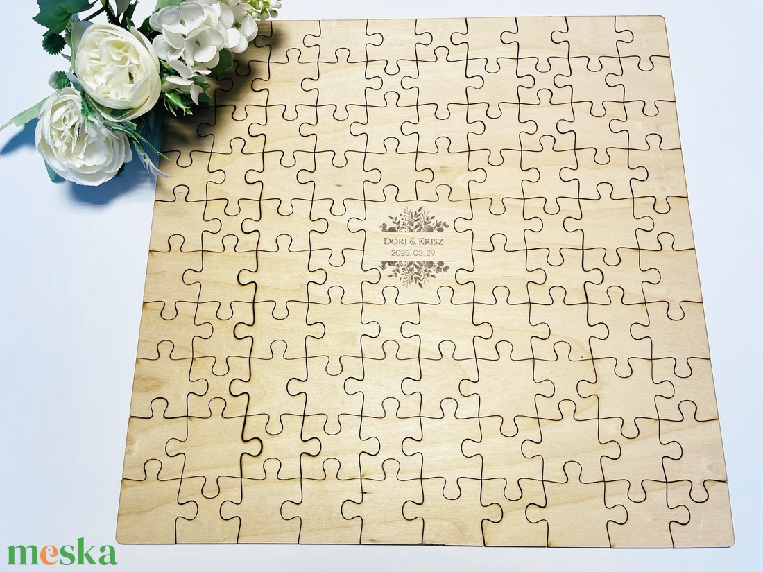 Esküvői vendégkönyv - alternatív - puzzle - esküvő - emlék & ajándék - vendégkönyv - Meska.hu Esküvői vendégkönyv - alternatív - puzzle - esküvő - emlék & ajándék - vendégkönyv - Meska.hu