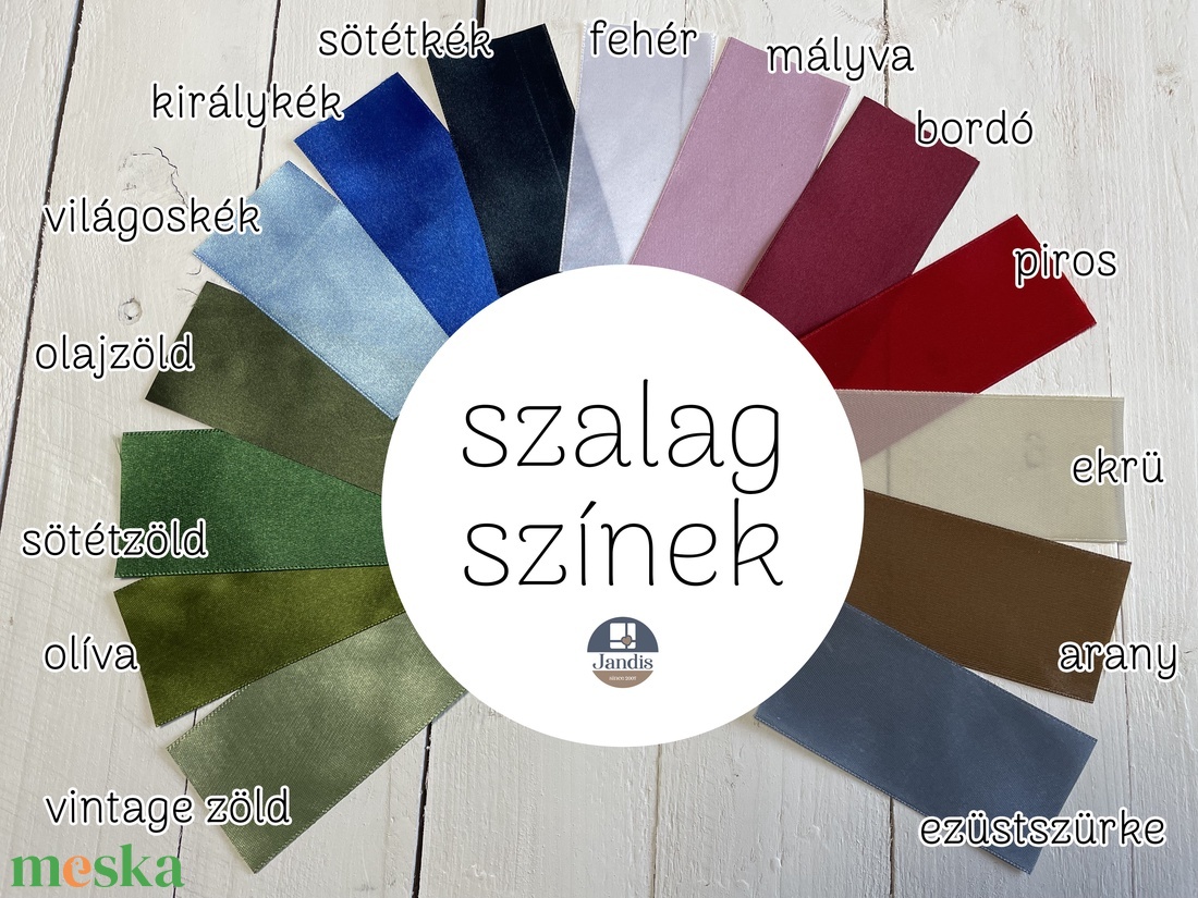Esküvői vőfélyszalag - esküvő - dekoráció - helyszíni dekor - Meska.hu