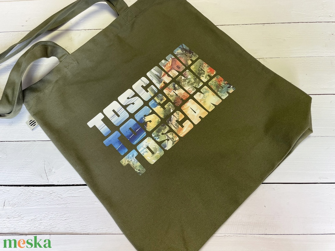Toscana/Toszkána Táska/Bevásárló táska/Szatyor - táska & tok - bevásárlás & shopper táska - shopper, textiltáska, szatyor - Meska.hu