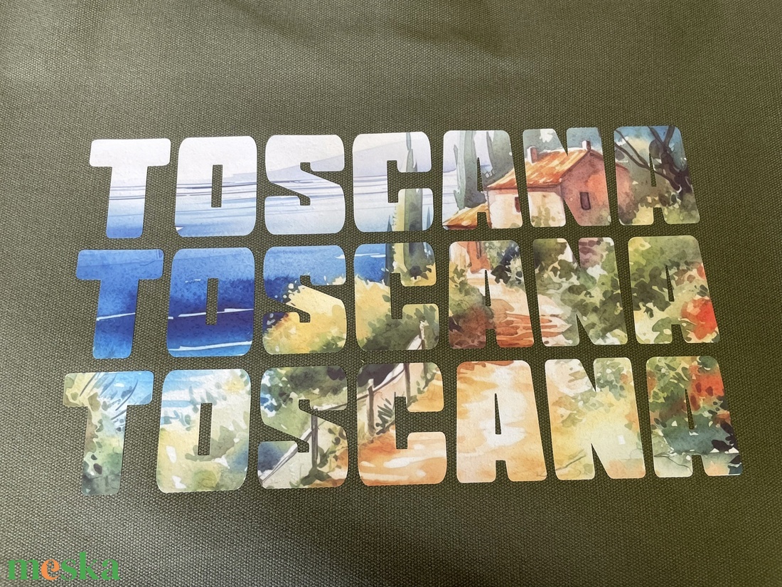 Toscana/Toszkána Táska/Bevásárló táska/Szatyor - táska & tok - bevásárlás & shopper táska - shopper, textiltáska, szatyor - Meska.hu