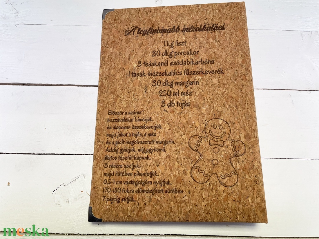 Parafa borítású receptfüzet A5, gyűrűs, cserélhető lapokkal - otthon & életmód - konyhafelszerelés, tálalás - sütés, főzés - receptfüzet - Meska.hu Parafa borítású receptfüzet A5, gyűrűs, cserélhető lapokkal - otthon & életmód - konyhafelszerelés, tálalás - sütés, főzés - receptfüzet - Meska.hu
