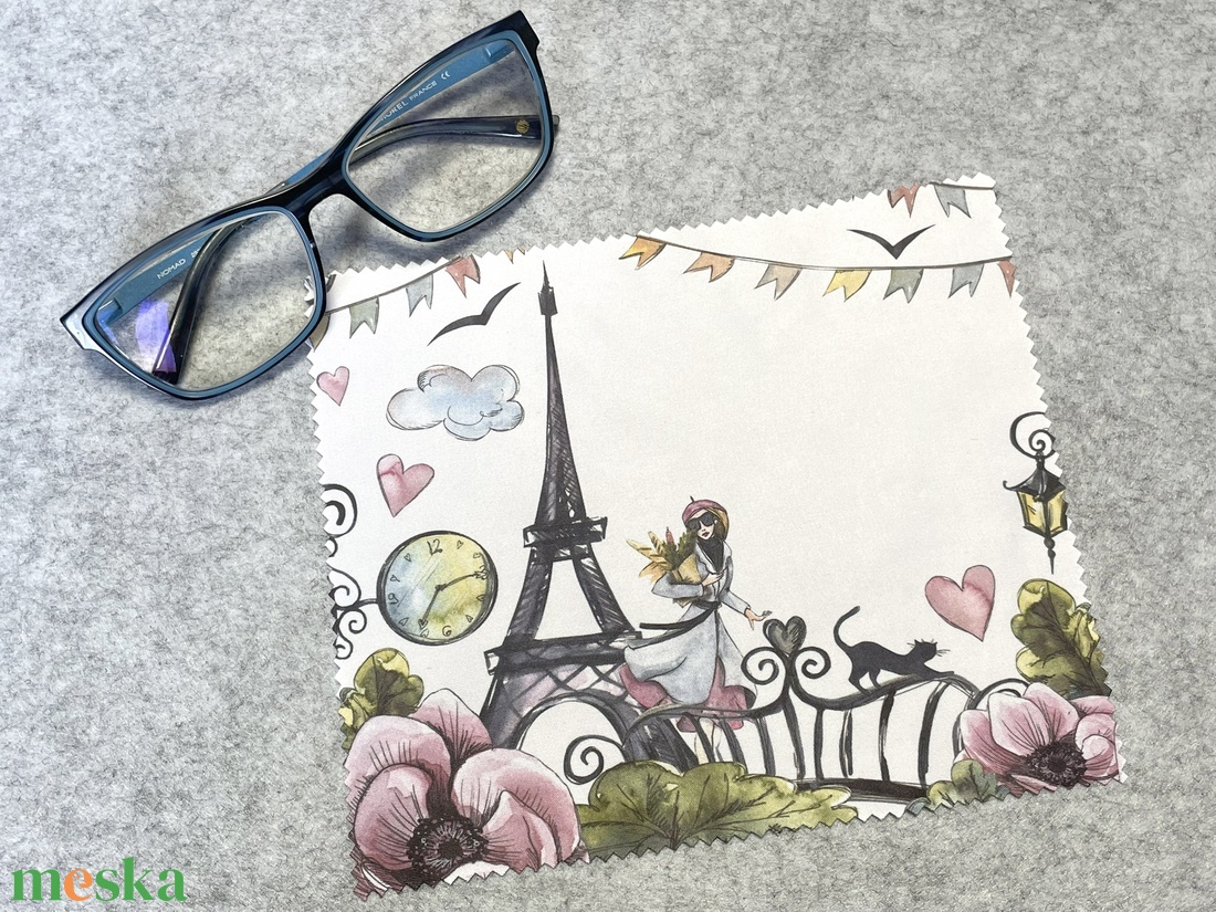 Optikai törlőkendő - Szemüvegtörlő - Párizsi hangulat - táska & tok - pénztárca & más tok - szemüvegtok - Meska.hu Optikai törlőkendő - Szemüvegtörlő - Párizsi hangulat - táska & tok - pénztárca & más tok - szemüvegtok - Meska.hu
