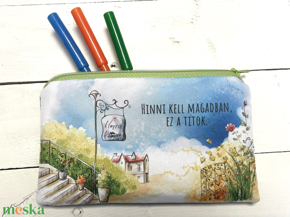 Motivációs neszesszer  Hinni kell magadban, ez a titok - táska & tok - neszesszer - Meska.hu Motivációs neszesszer  Hinni kell magadban, ez a titok - táska & tok - neszesszer - Meska.hu
