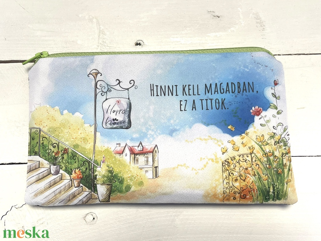 Motivációs neszesszer  Hinni kell magadban, ez a titok - táska & tok - neszesszer - Meska.hu Motivációs neszesszer  Hinni kell magadban, ez a titok - táska & tok - neszesszer - Meska.hu
