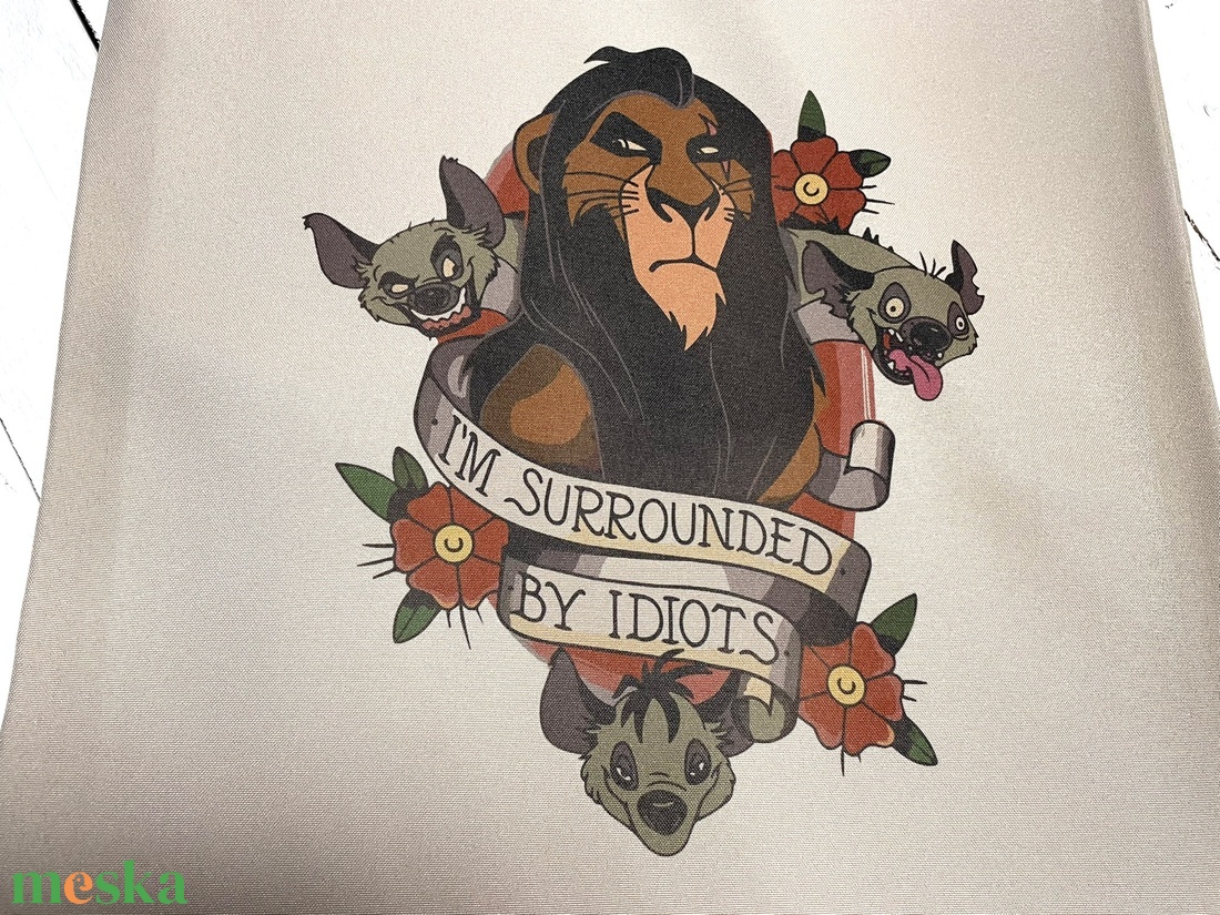 Bevásárló táska - Idióták - Im surrounded by idiots - táska & tok - bevásárlás & shopper táska - shopper, textiltáska, szatyor - Meska.hu Bevásárló táska - Idióták - Im surrounded by idiots - táska & tok - bevásárlás & shopper táska - shopper, textiltáska, szatyor - Meska.hu