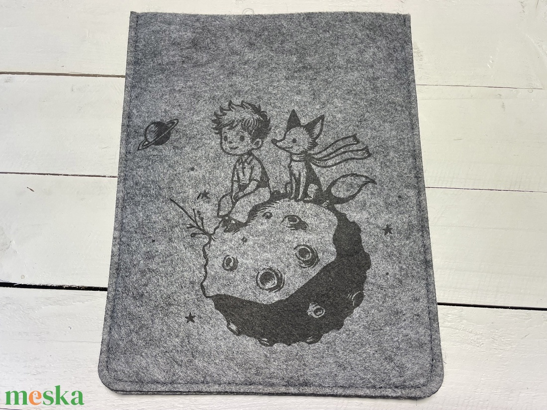 Filc könyvtok (Kis herceg és róka motívummal) - könyv & zene - könyvtok - Meska.hu