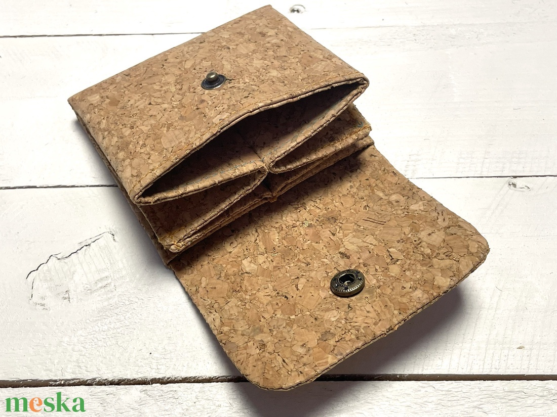 Kozmetikai tároló - mini - parafa anyagból - táska & tok - neszesszer - Meska.hu