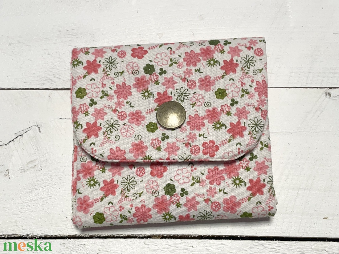 Kozmetikai tároló - mini - kis virágos -rózsaszín - táska & tok - neszesszer - Meska.hu Kozmetikai tároló - mini - kis virágos -rózsaszín - táska & tok - neszesszer - Meska.hu