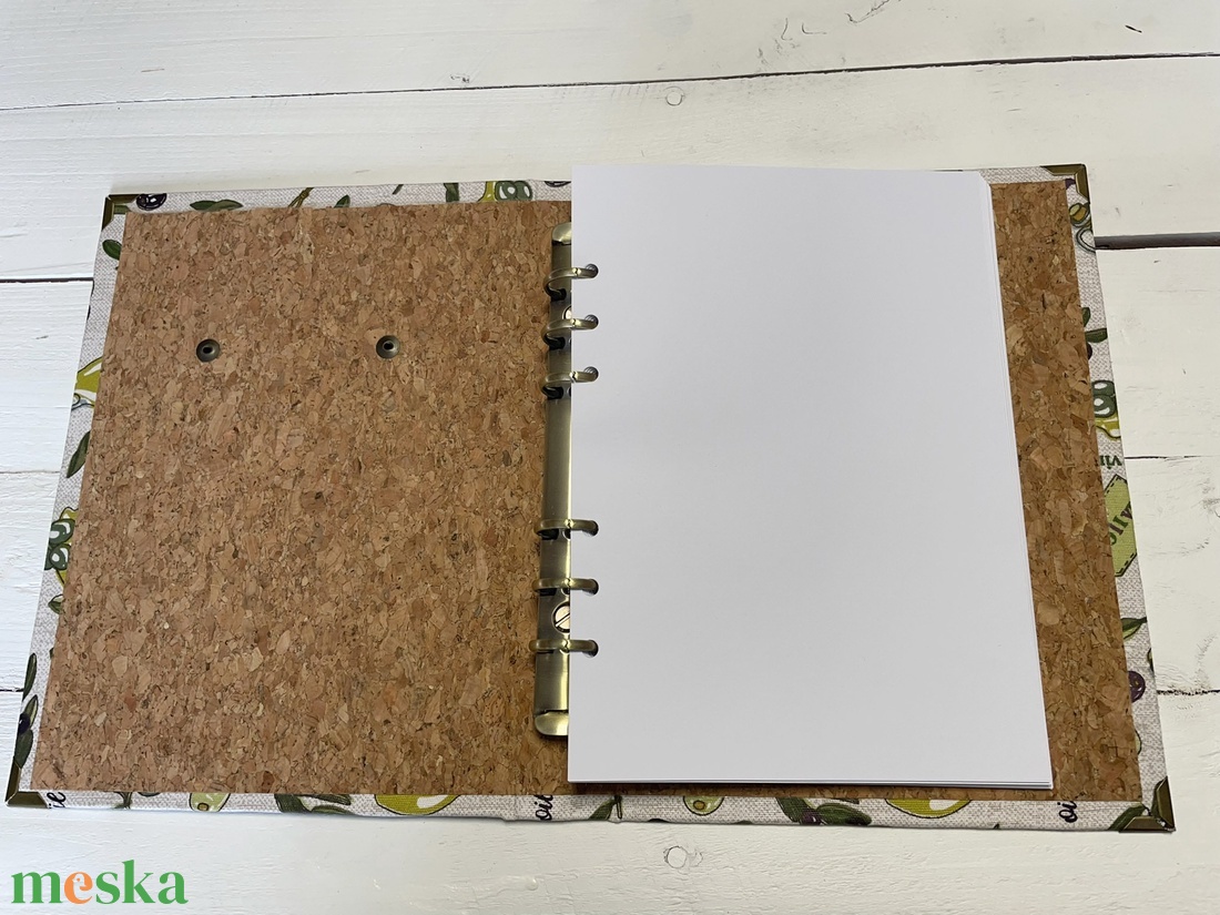 Receptes mappa  amikor nem akarsz elveszíteni egy ízt sem - otthon & életmód - konyhafelszerelés, tálalás - sütés, főzés - receptfüzet - Meska.hu