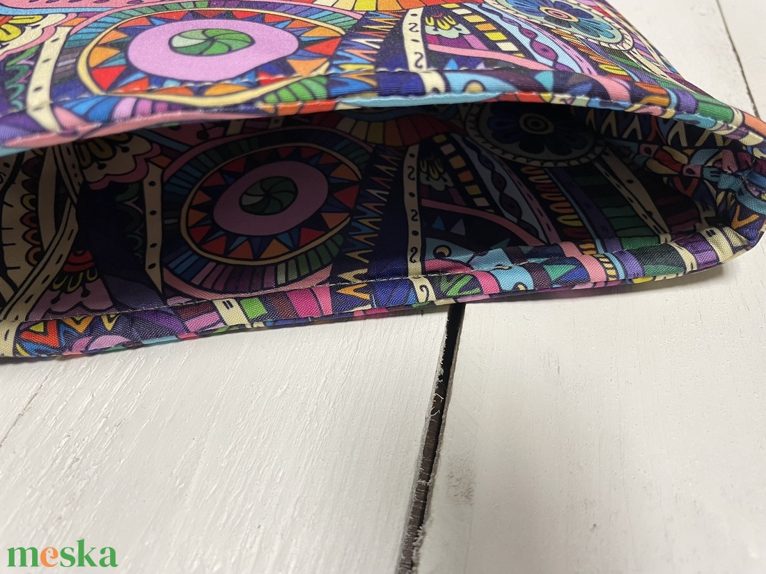 Könyvtok/könyvtartó/Könyvóvó - Mandala - Mandalás - otthon & életmód - papír, írószer - jegyzetfüzet & napló - Meska.hu