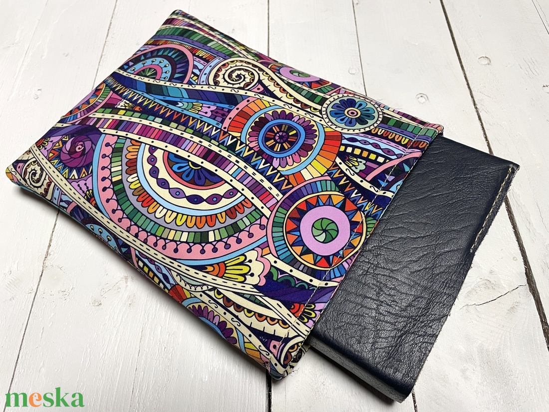 Könyvtok/könyvtartó/Könyvóvó - Mandala - Mandalás - otthon & életmód - papír, írószer - jegyzetfüzet & napló - Meska.hu