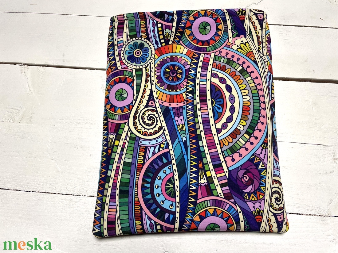 Könyvtok/könyvtartó/Könyvóvó - Mandala - Mandalás - otthon & életmód - papír, írószer - jegyzetfüzet & napló - Meska.hu