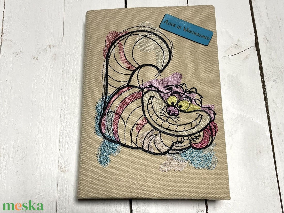 Alice in Wonderland - Alice csodaországban - határidőnapló - 2026 - otthon & életmód - papír, írószer - jegyzetfüzet & napló - Meska.hu