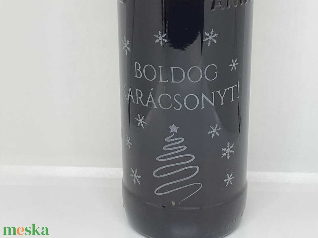 Bernard sör - karácsonyi gravírozással - limitált darab - élelmiszer - alkoholos italok - Meska.hu