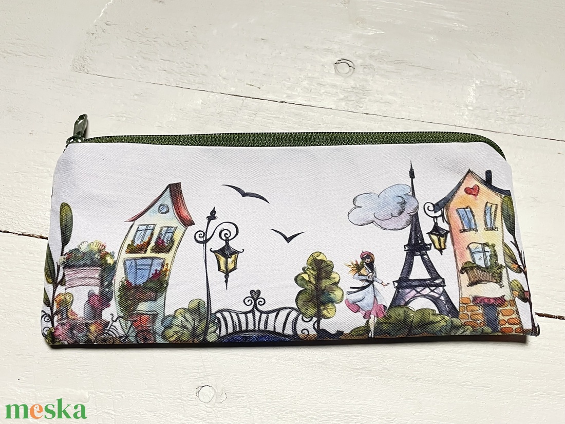 Párizsi utca - tolltartó - pipere - táska & tok - neszesszer - Meska.hu