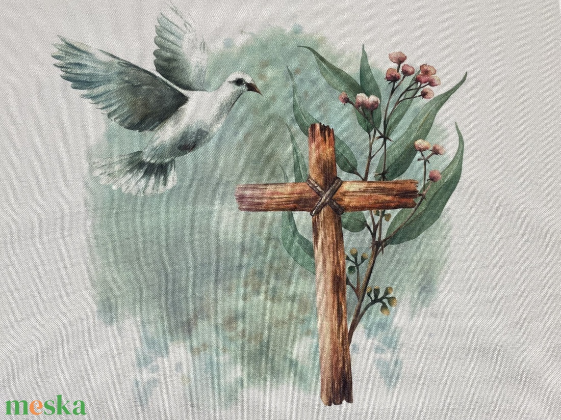 Pászkaterítő � húsvéti kosárhoz, választható mintával - otthon & életmód - dekoráció - húsvéti asztaldíszek - Meska.hu