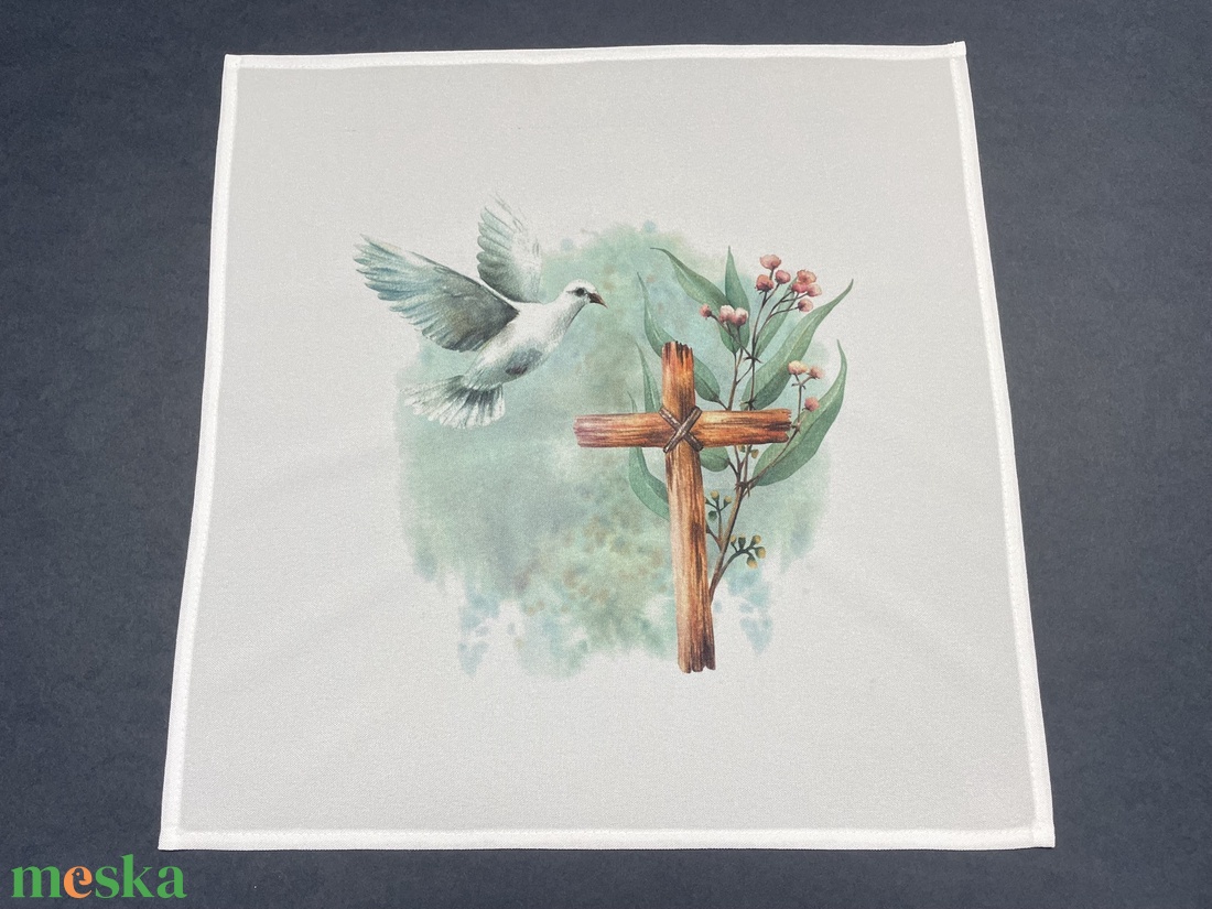 Pászkaterítő � húsvéti kosárhoz, választható mintával - otthon & életmód - dekoráció - húsvéti asztaldíszek - Meska.hu