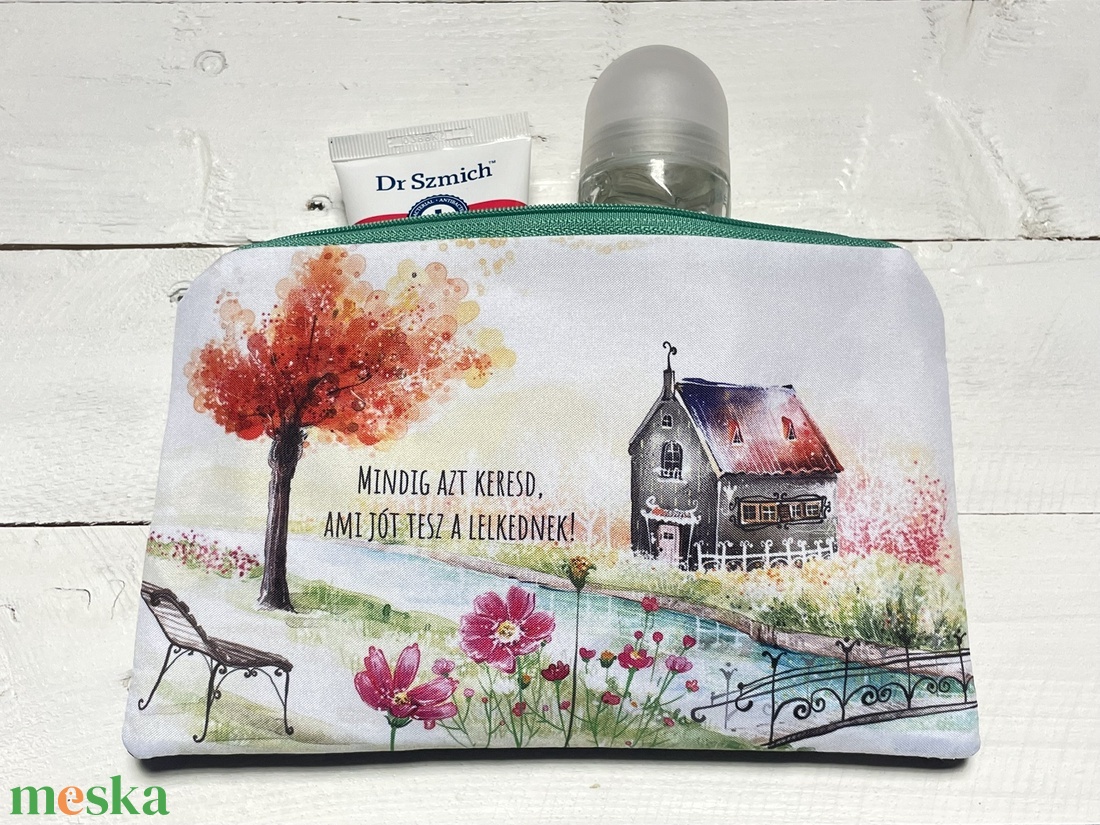 Motivációs neszesszer � Mindig azt keresd, ami jót tesz a lelkednek - táska & tok - neszesszer - Meska.hu